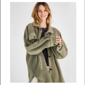 Free People Ruby jacket, dirty olive color, xs
